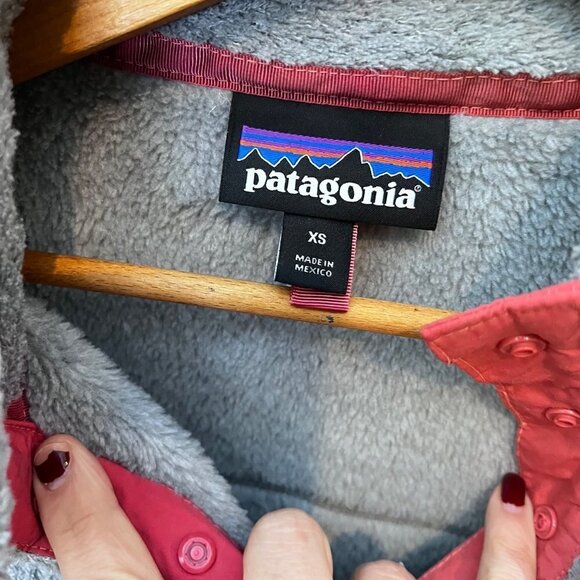 Patagonia Women’s Re-Tool Snap-T Pullover Fleece Jacket- XS - Picture 3 of 8